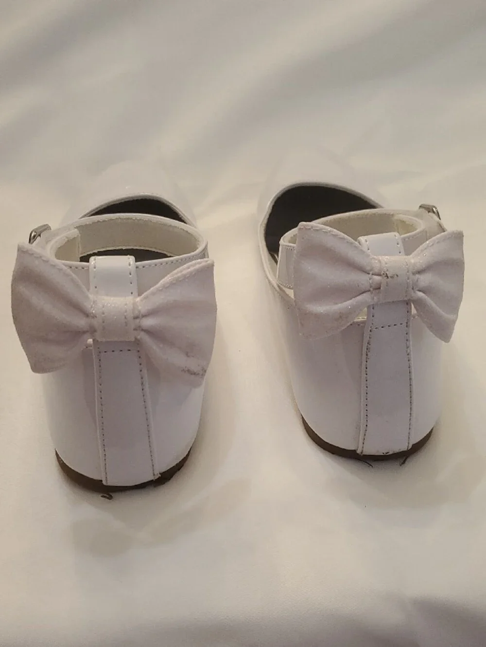 Girls White Patent Bow Mary Jane Shoes Rachel Shoes Brand Girls 3